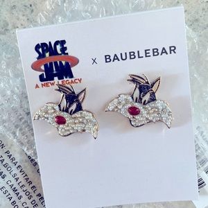 New Baublebar Sylvester Space Jam Earrings Limited Edition